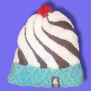 Neff Ice Cream Beanie Knit Pom Hat Winter‎ Streetwear Snowboard